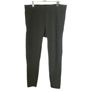 Ivy Park Gray Yoga Pants Leggings Activewear Women Size XL Stretchy Pull On Gym